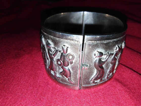 WANG HING - Antique solid sterling silver hollow … - image 3