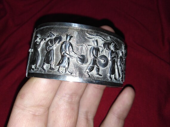 WANG HING - Antique solid sterling silver hollow … - image 10