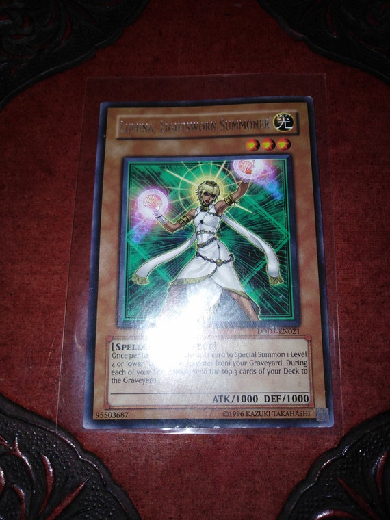 Lumina, Lightsworn Summoner LODT-EN021 Yugioh Trading Playing Card -  Boutiquebyrachelco - Etsy