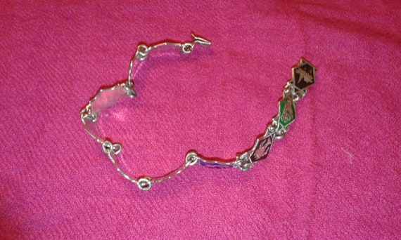 Beautiful Thai solid sterling silver decorated li… - image 2