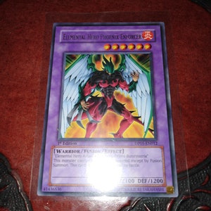 Elementarheld Phoenix Enforcer DP05-DE012 1st edition YuGiOh Sammelspielkarte - BoutiquebyRachelco