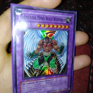 Elementarheld Wild Wingman YuGiOh Karte