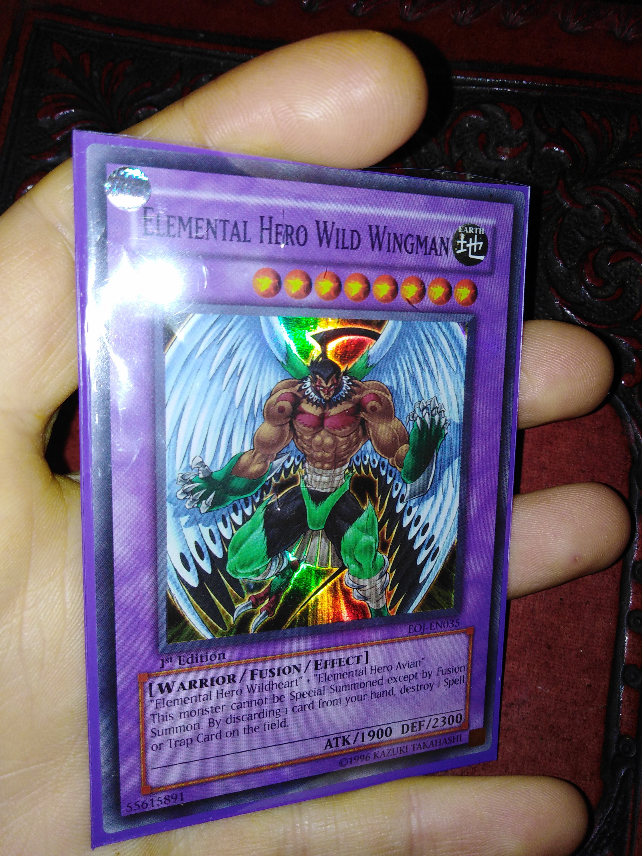 Elemental Hero Wild Wingman Yugioh Card - Etsy Elemental Hero Wild Wingman Yugioh Card - Etsy
