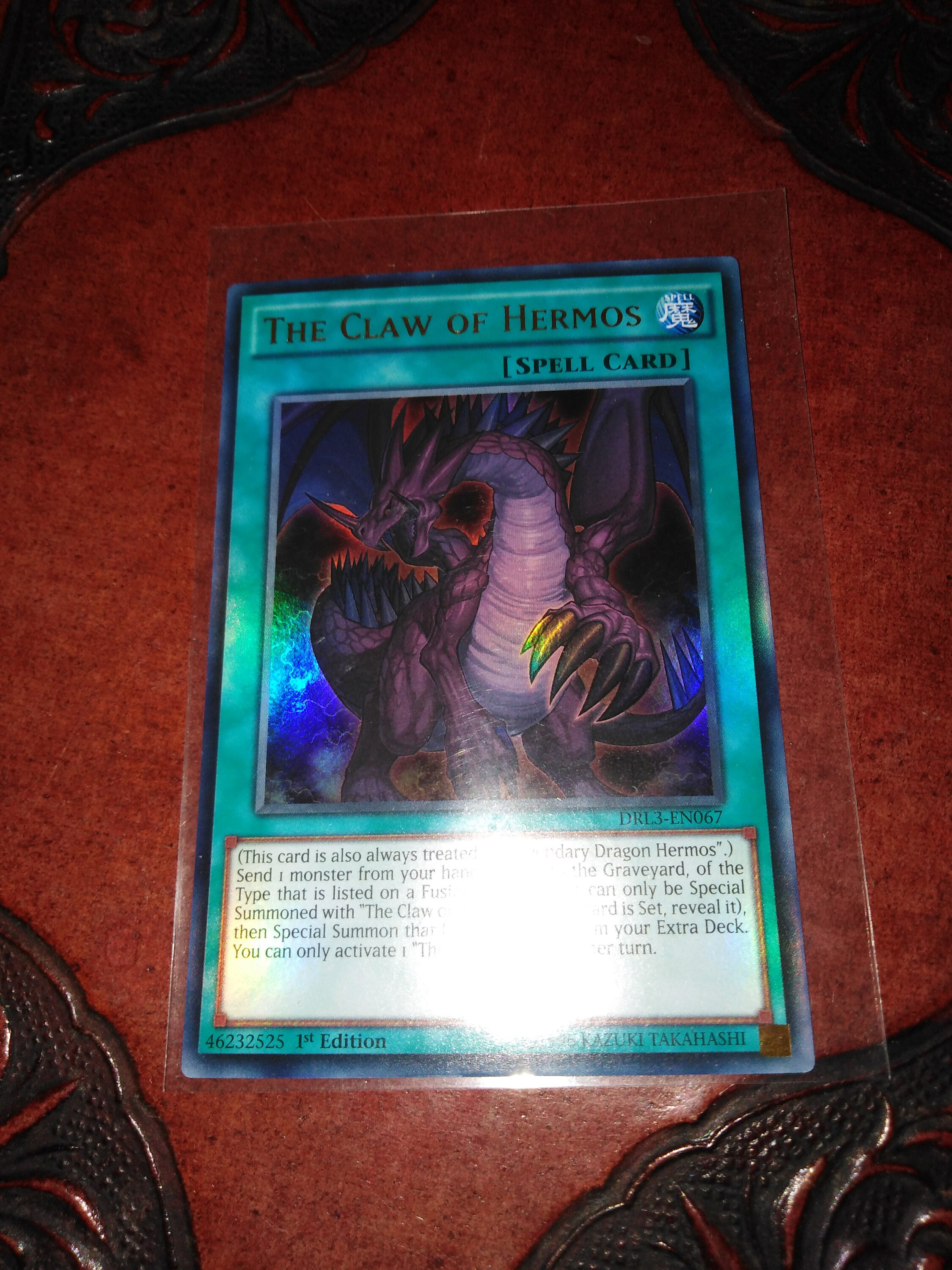 yugioh card the claw of hermos Amazon.com: Deckboosters YuGiOh : DRL2-EN010 1st Ed Rocket Hermos Cannon  Secret Rare Card