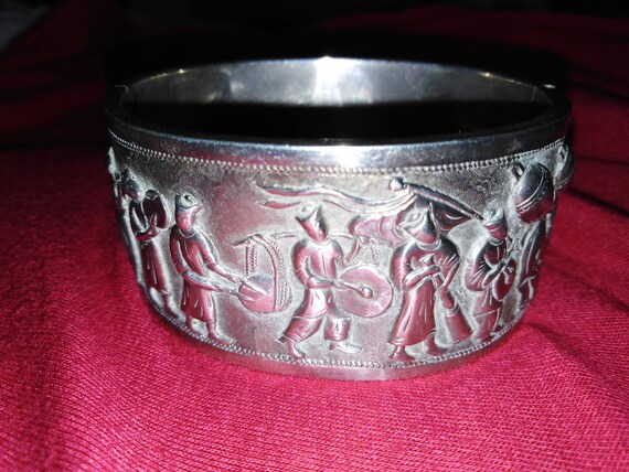 WANG HING - Antique solid sterling silver hollow … - image 5