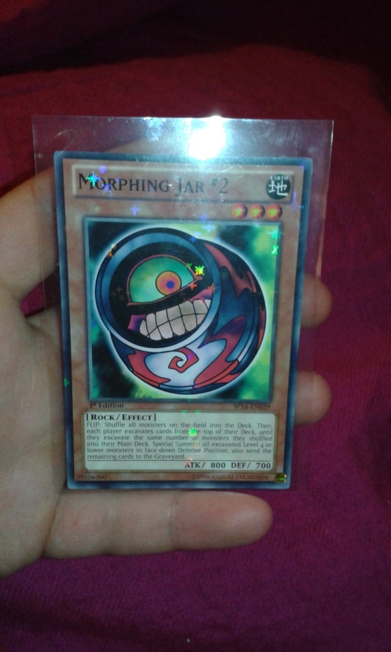 Buy Morphing Jar #2 - 1st Edition - SP14-EN039 Yugioh Card Holo Shiny  Trading Card Playing Collectible - Japanese Anime - Near Mint Online in  India - Etsy