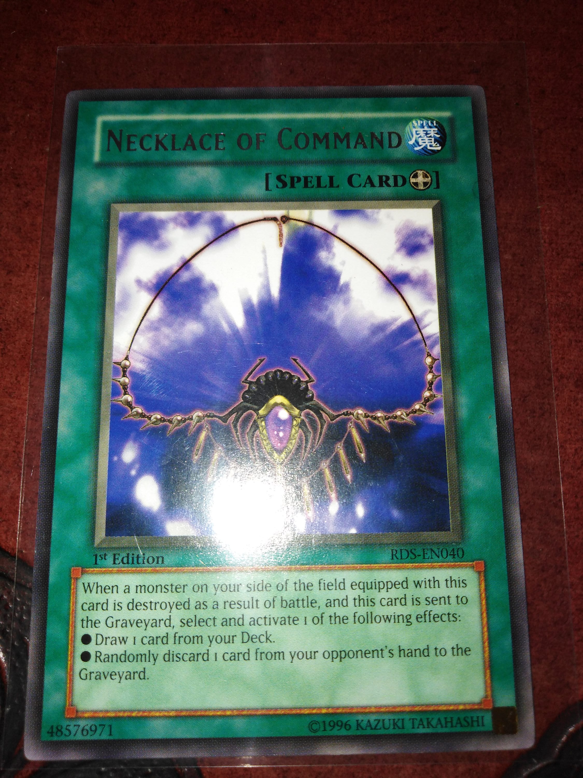 yugioh card weight YUGIOH CARD PENDANT main image 1