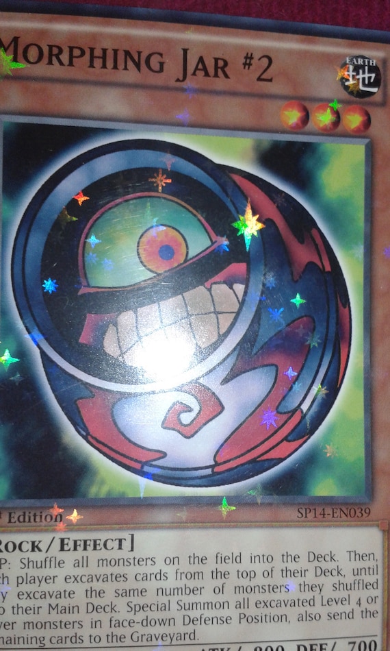 Morphing Jar #2 - 1st Edition - SP14-EN039 Yugioh Card Holo Shiny Trading  Card Playing Collectible - Japanese Anime - Near Mint - Etsy Canada
