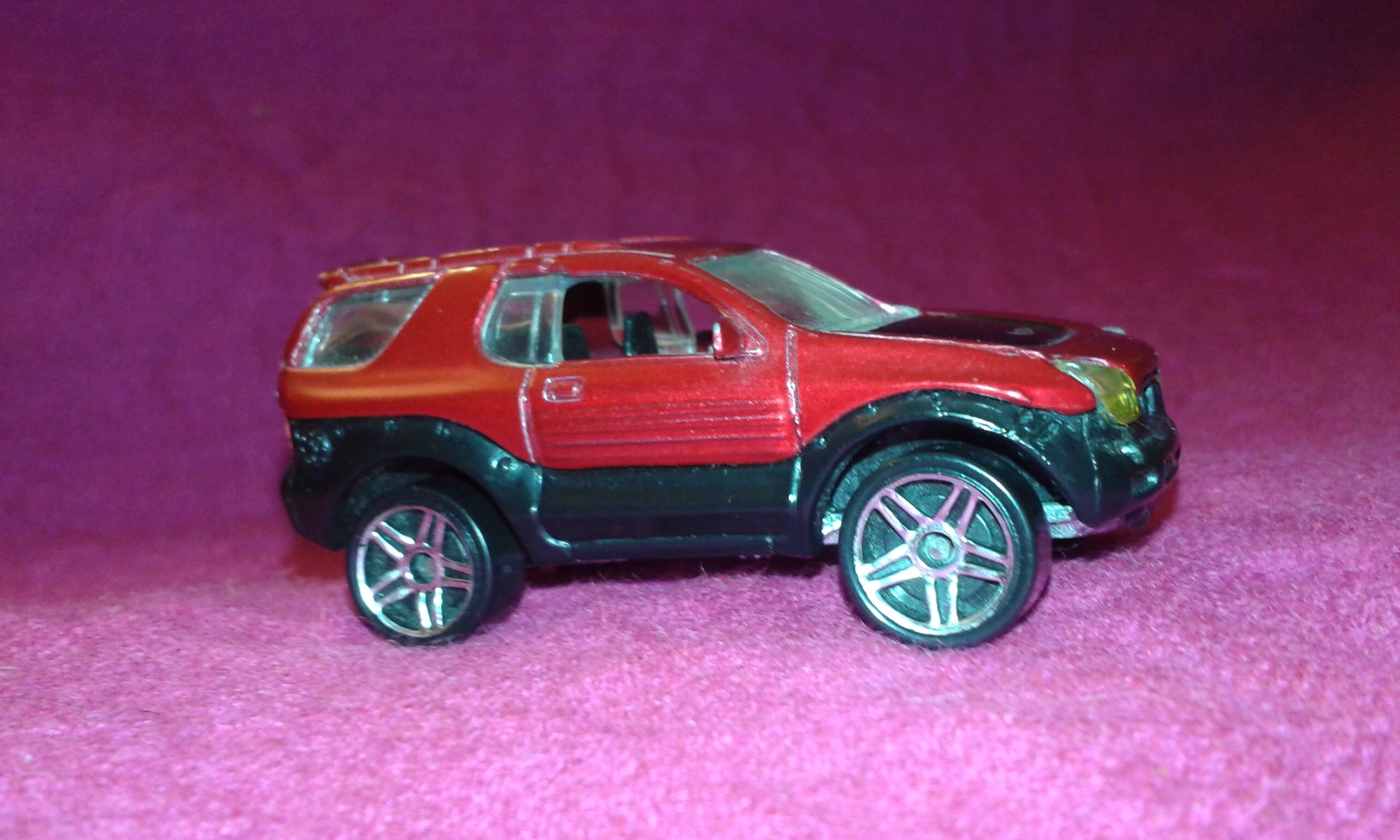 Modèle Réduit Majorette Chevrolet Blazer Jimmy Rouge - Véhicule Tout-terrain Miniature - Occasion Pour Collection