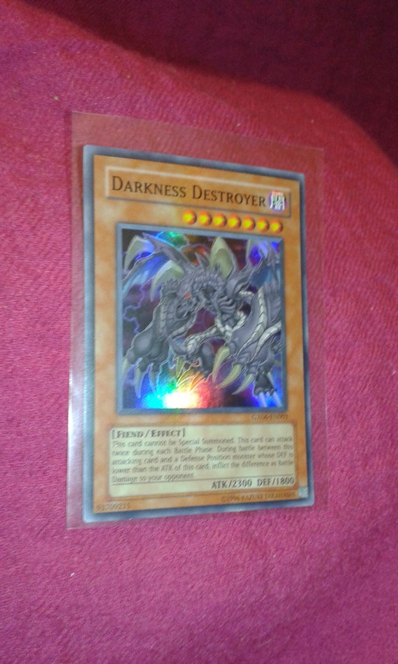 Darkness Destroyer GX06-EN003 Yugioh Video Game Promo Card Holo Shiny  Trading Card Playing Collectible - Japanese Anime - Near Mint - Etsy