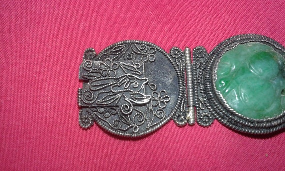 Antique C1900 Solid sterling silver filigree and … - image 10