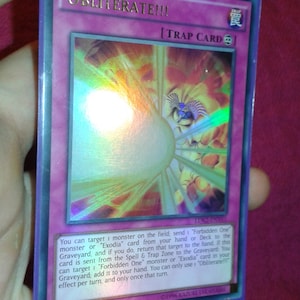 obliterate yugioh card MP25-EN029 Obliterate!!! : Starlight Rare 1st Edition Mint YuGiOh Card:: Unicorn Mint / near mint condition trading card Yu-Gi-Oh! Trading Card Game MP25-EN029