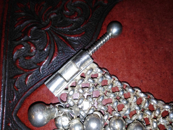 Solid silver belly dancers bracelet massive heavy… - image 5