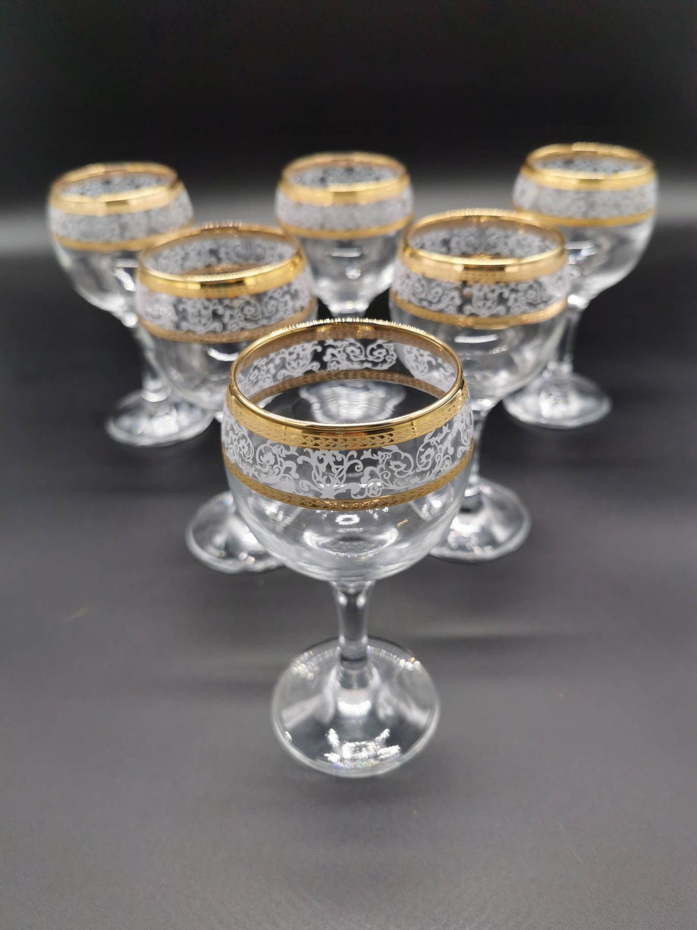 Vintage Golden Glasses