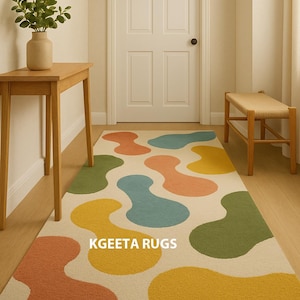 Handmade Natural Fiber Area Rug: Eco-Friendly Custom Size Carpet