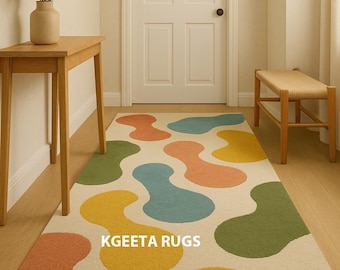 Handmade 8x10 Area Rug, Custom Size Natural Fiber Carpet, Durable Eco-Friendly Fine Quality Floor Decor
