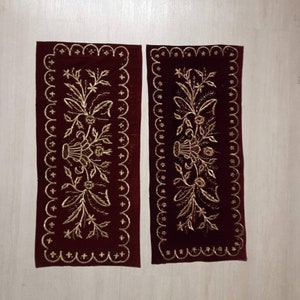 Antique Ottoman Home Decoration Fashion Velvet Gold Sırma Interior Home Style Traditional Turkish