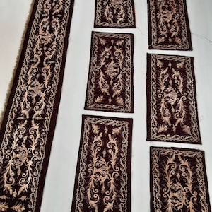 Antique Ottoman Home Decoration Fashion Velvet Gold Sırma Interior Home Style Traditional Turkish
