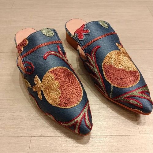 Silk ikat slippers and velvet ikat silippers are handmade embroideried | velvet ikat slippers | all shops numbers | upholstery fabric