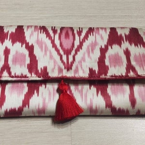 Silk İkat Clutch Bag Velvet İkat Bag Handbag İkat Bag Silk Velvet İkat ...