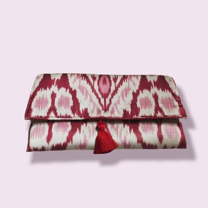 Silk İkat Clutch Bag Velvet İkat Bag Handbag İkat Bag Silk Velvet İkat ...