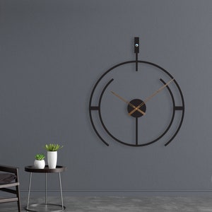 Wall Clock / Design Wall Clock / Metal Wall Clock / Minimalist Wall Clock / Large Wall Clock / Wall Clock Modern / Wall Clock Unique