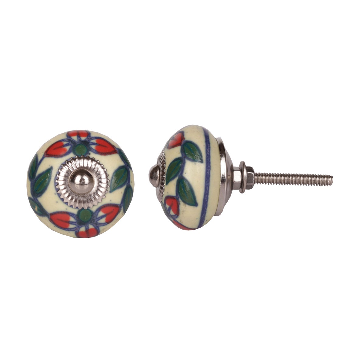 Multi Color Designer Ceramic Knobs/ Kitchen Drawer Knobs