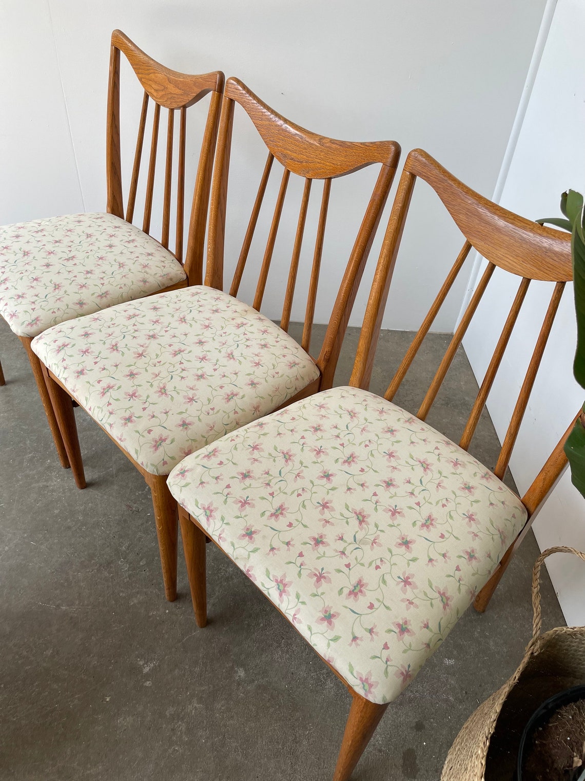Mid Century Keller Dining Chairs 4 Etsy