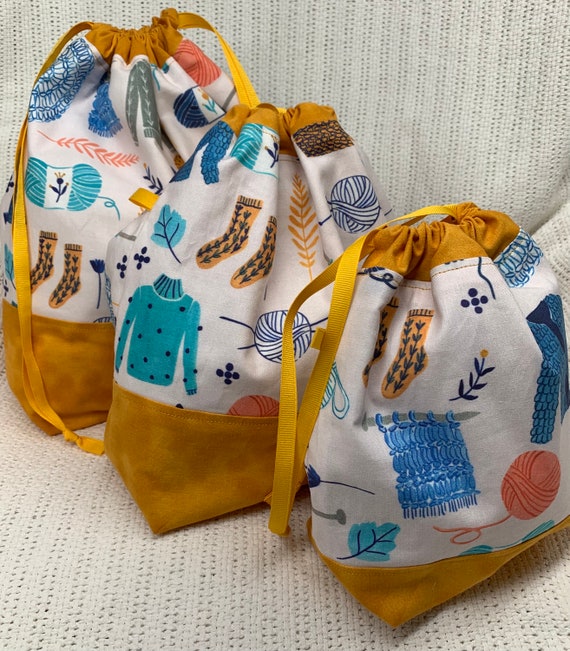 How to Choose the Best Knitting Project Bag – Thread and Maple