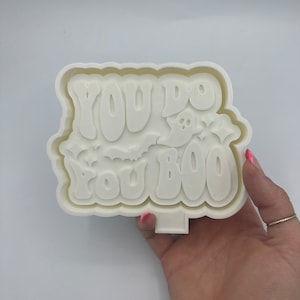 Do you boo freshie mold, cute freshie molds, car freshie molds, fall freshie molds, Halloween themed silicone mold