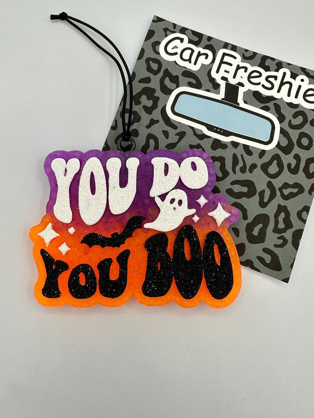 You Do You Boo Car Freshie, Ghost Car Freshie, Halloween Themed Car
