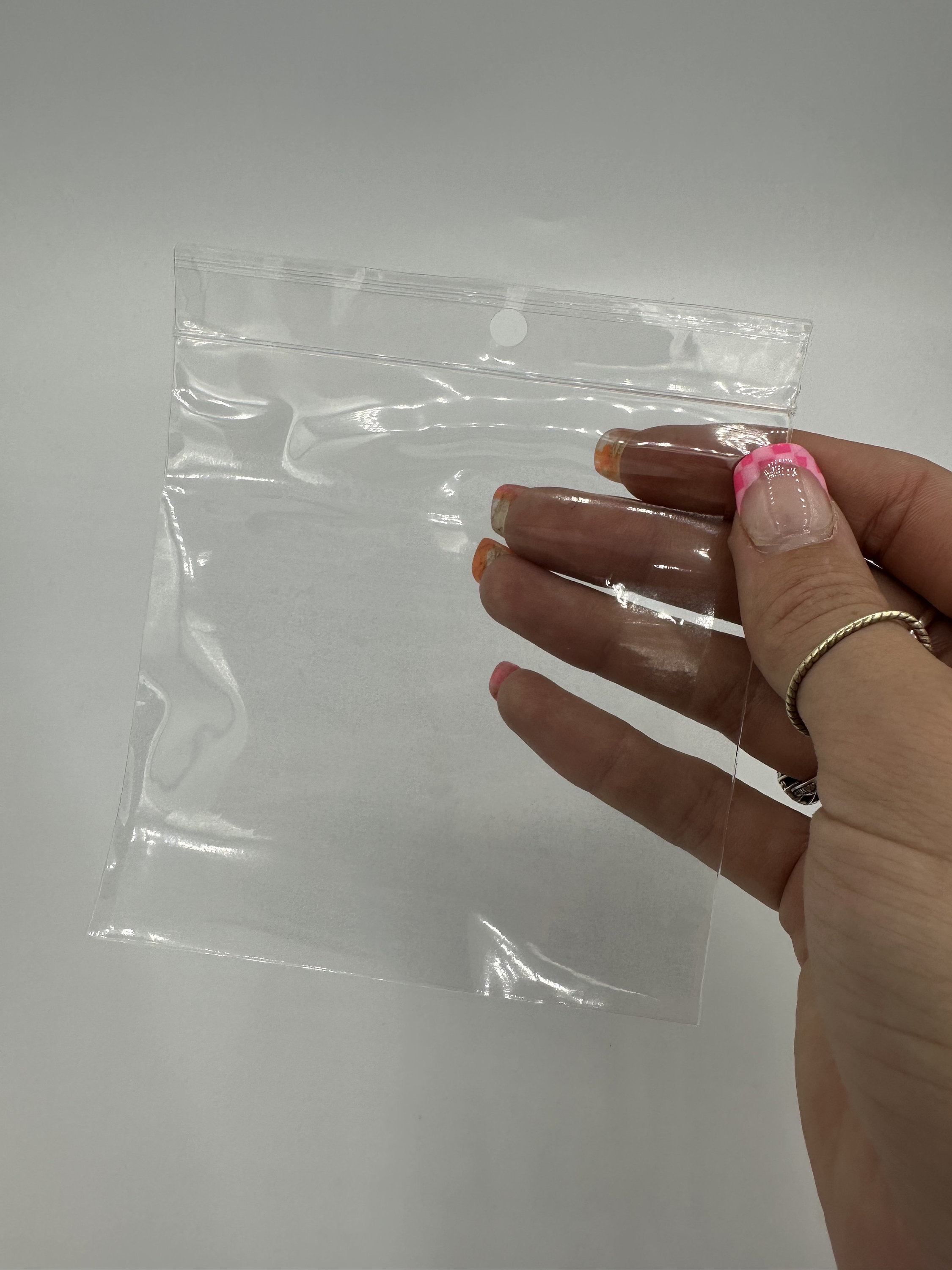 Small Plastic Bags Mini Baggies 7 Assorted Sizes Transparent - Temu