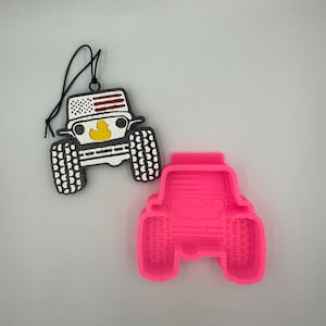 Off-Road truck mold // car freshie molds