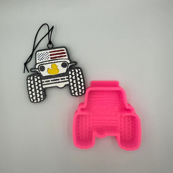 Off-Road truck mold // car freshie molds