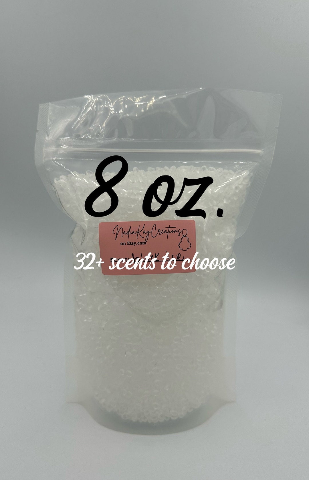 8 Oz Cured Scented Aroma Beads, Car Freshies, Car Freshener, Scent, 82 Ratio, Air Freshener