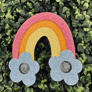 Flower Rainbow car freshie, gift car freshie, car freshies
