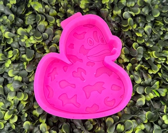 Cow Print Duck mold // car freshie molds