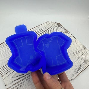 Mundhygieniker Scrub Top Freshie Mould, Auto Freshie Mould, Silikon Freshie Moulds, Silikonformen, Freshie Moulds, Belüften Clips