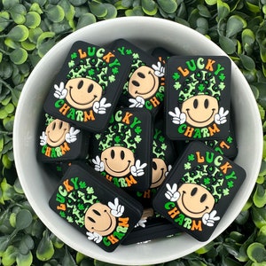 Lucky Charm Silicone Focal Bead