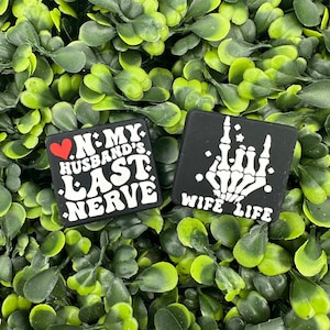 Wife Life Silicone Focal Bead