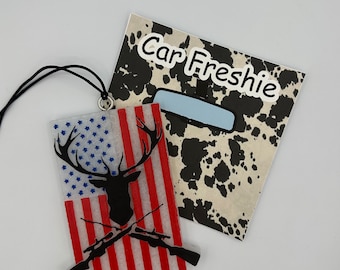 Deer hunting car freshie, car freshie for men, car freshie, car freshener