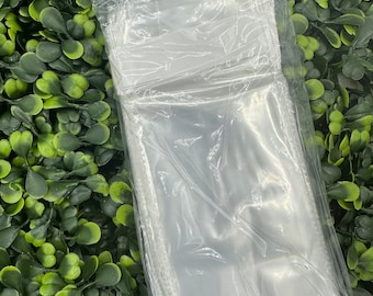 100 2x3 Crystal Clear Self Adhesive Seal Resealable Cello Packaging, Packing Bags
