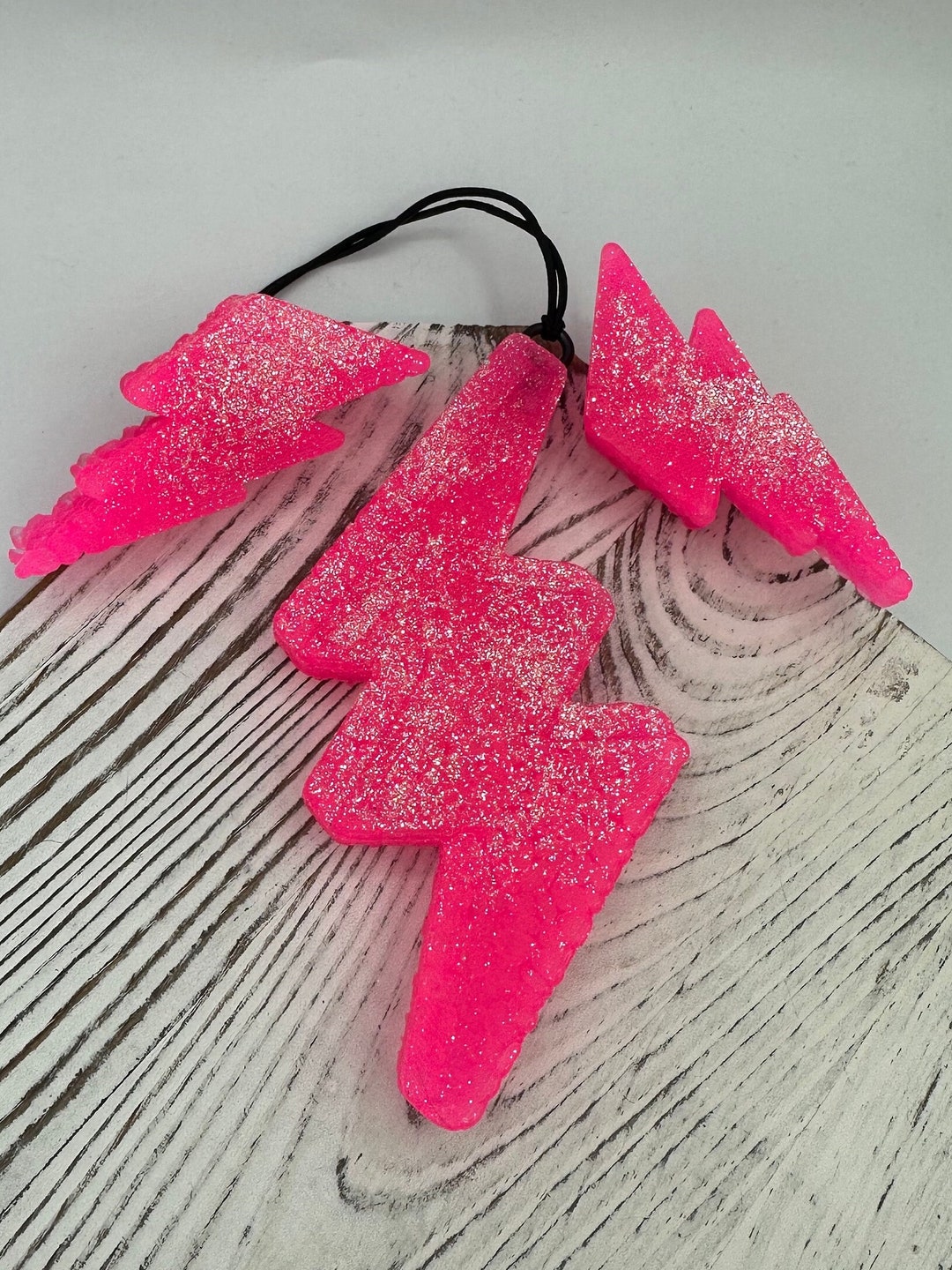 Lightning Bolt Car Freshie// Car Freshie // Girly Freshies // Freshie