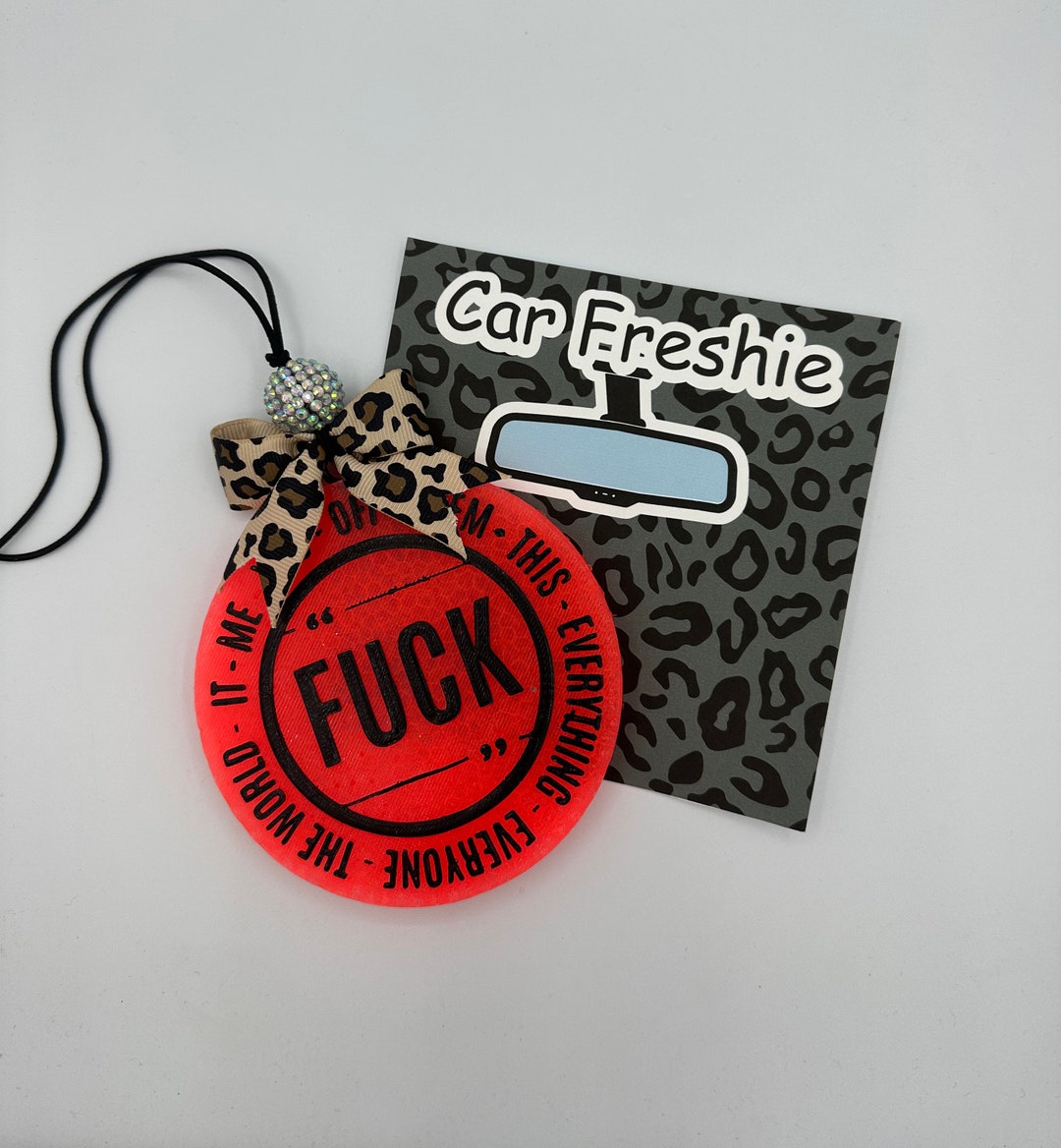 Fck Freshie, Car Freshie, Funny Car Freshie Etsy