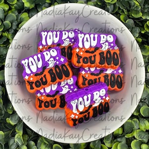 You Do You Boo Silicone Focal Bead