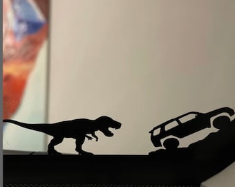 Car Silhouette // 4Runner Silhouette decal // SVU Easter egg Decal // Windshield Sticker