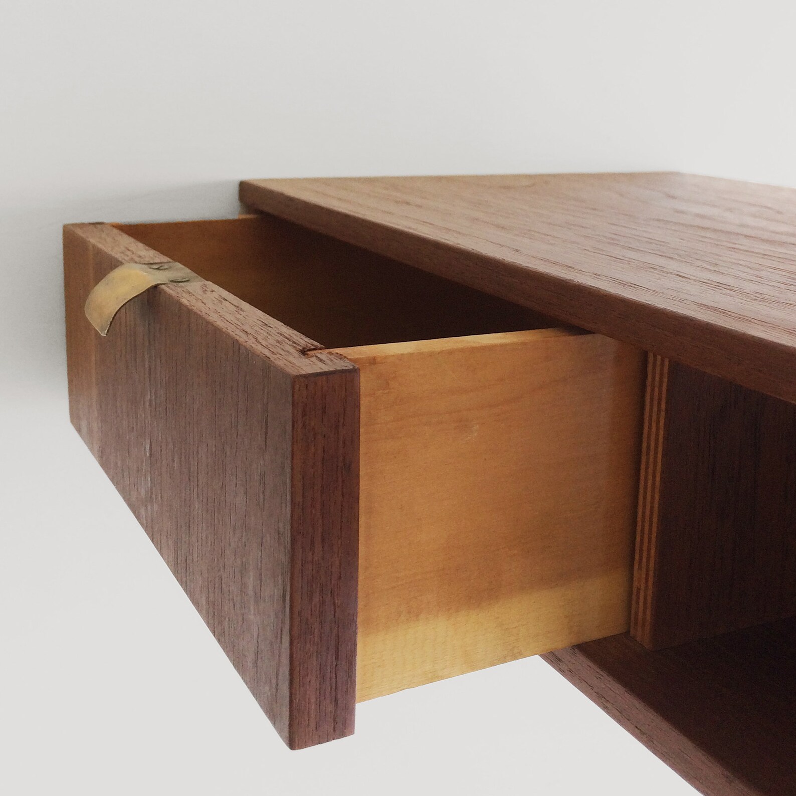 Pair of wall mounted bedside tables Etsy