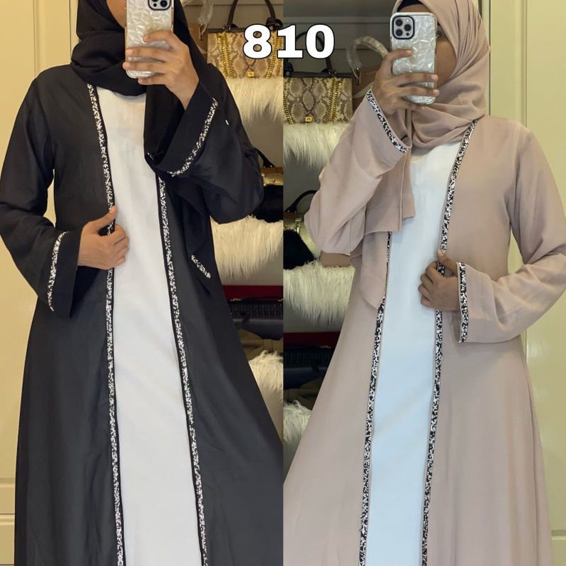 Abaya Saudi Arabia-turkish Abaya-open Abaya-abaya Hajj and - Etsy