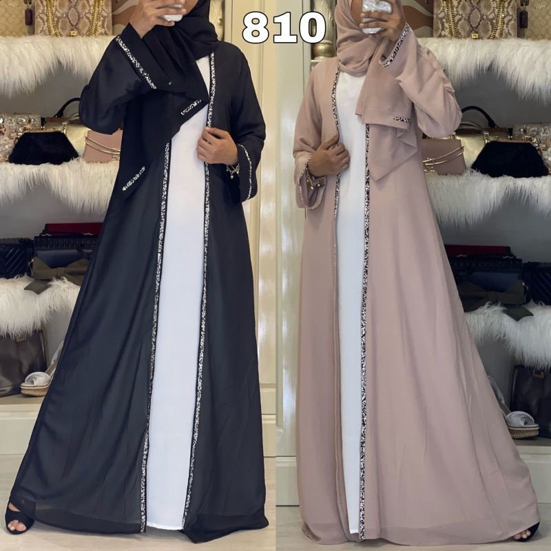 Abaya Saudi Arabia-turkish Abaya-open Abaya-abaya Hajj and Umrah 