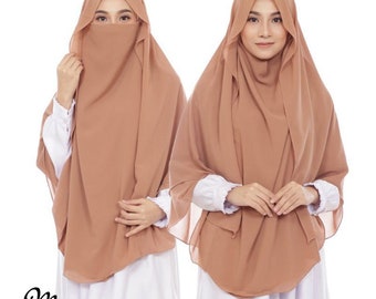 Instant hijab niqab-instan khimar-hijab prayer-women muslim hijab